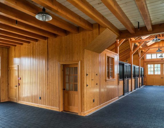 horse barn interior office